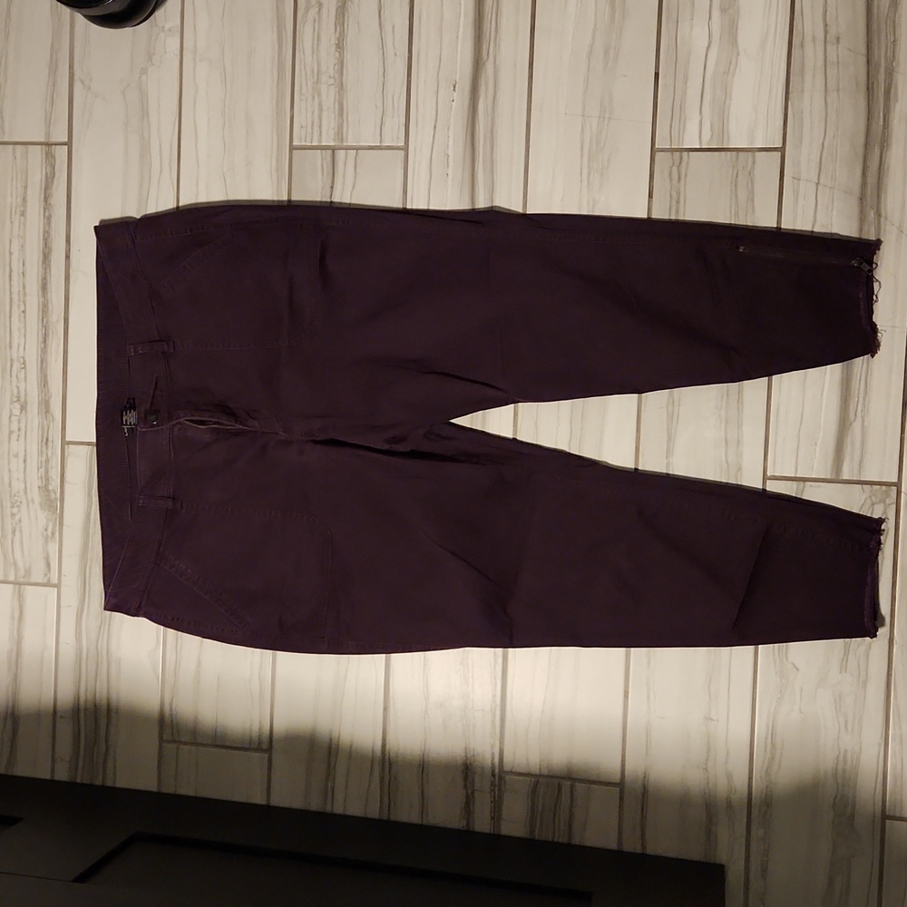Lane Bryant plum pants, 22